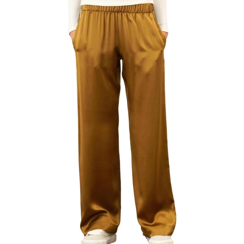 NEW SABLYN brynn wide leg pant in matte gold